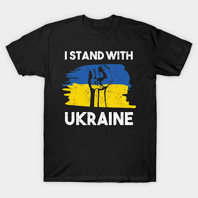 I Stand With Ukraine T-Shirt by KsuAnn